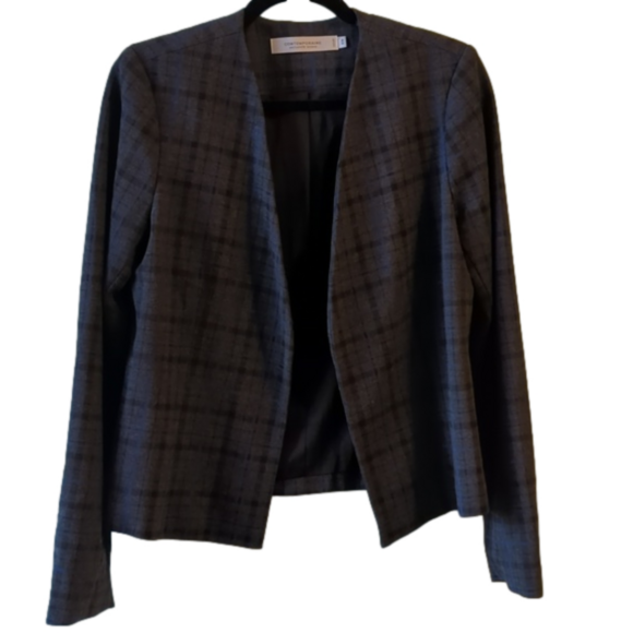 Simons Jackets & Blazers - Plaid open blazer